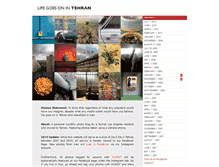 Tablet Screenshot of lifegoesonintehran.com